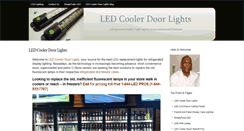 Desktop Screenshot of ledcoolerdoorlights.com